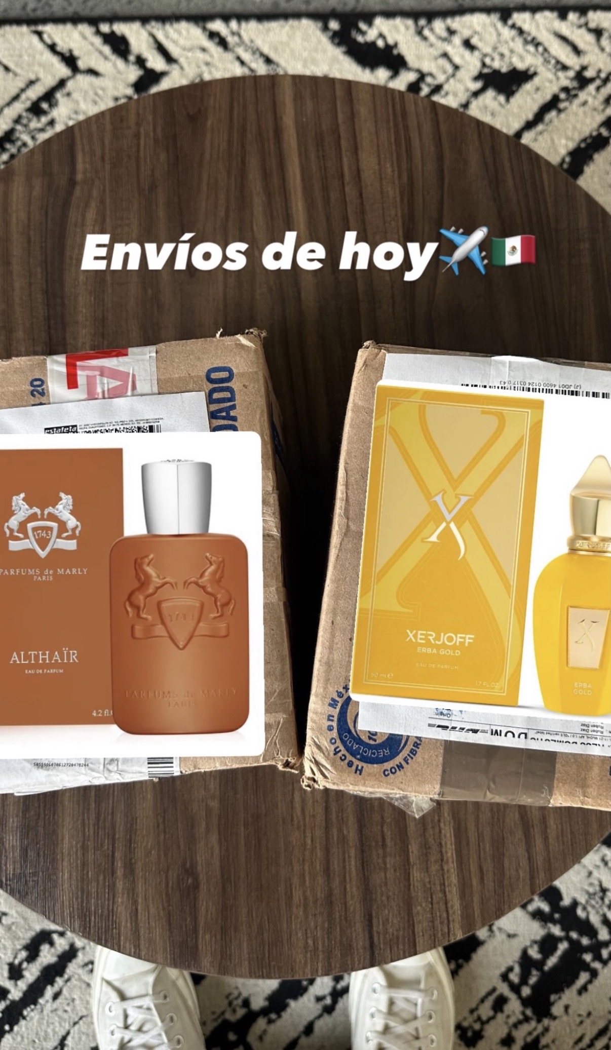 PdM Althaïr + Xerjoff Erba Gold